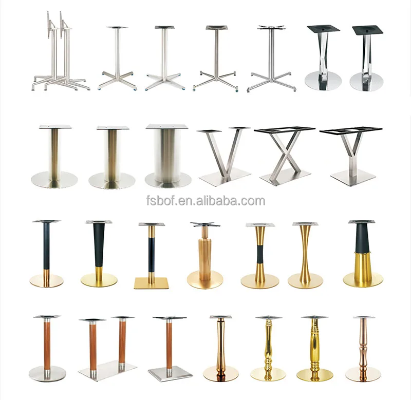 cheap used restaurant furniture accessories unique wrought black cast iron table base legs