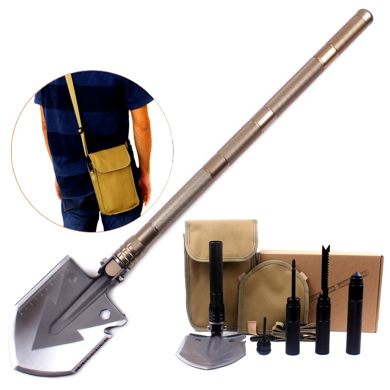 Military Folding Shovel Farming Digging Tools Folding Shovels for Garden