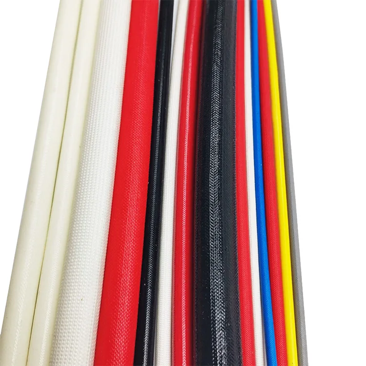 Resin Firesleeve with Silicone Coated Braided Fiberglass Sleeve