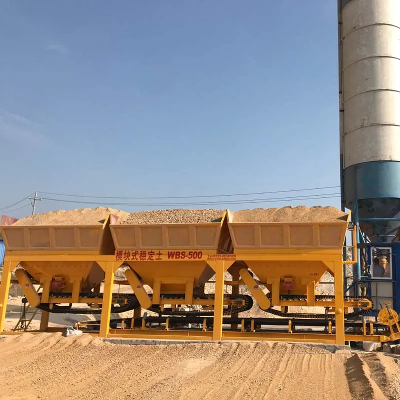 Durable WBS stationary stabilized Soil cement Mixing Plant