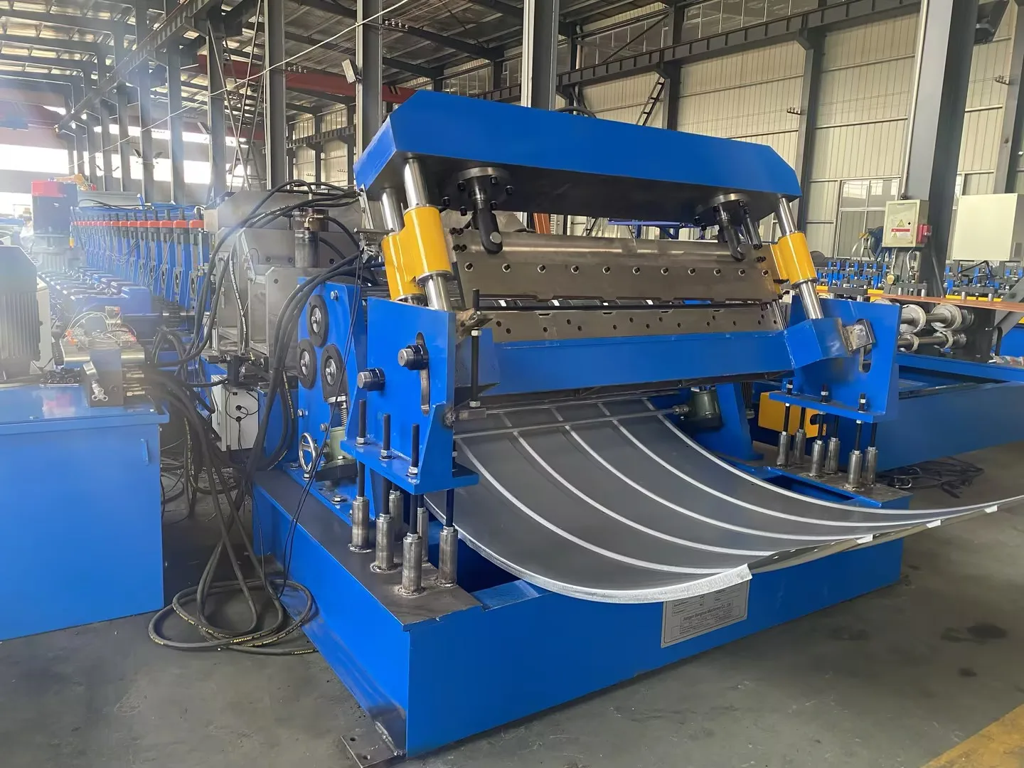 Steel Storage Water Tank Roll Forming Machine Galvanized Water Tank Corrugated Roll Forming Machine