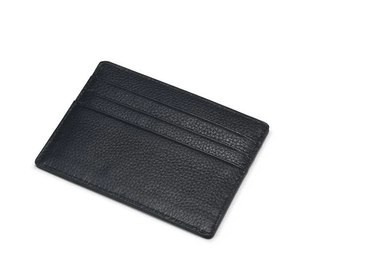 Popular hot PU pocket card holders colorful custom logo card sleeve protection collect ID bank card sleeve