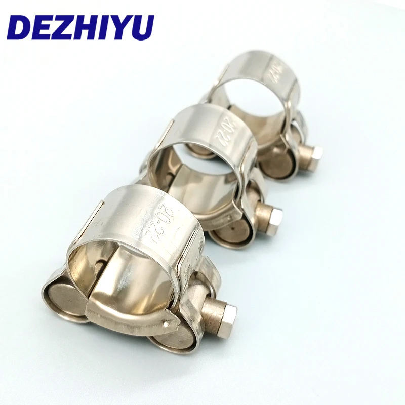 High quality 201 304 stainless steel European type clamp strong clamp single head hose clamp
