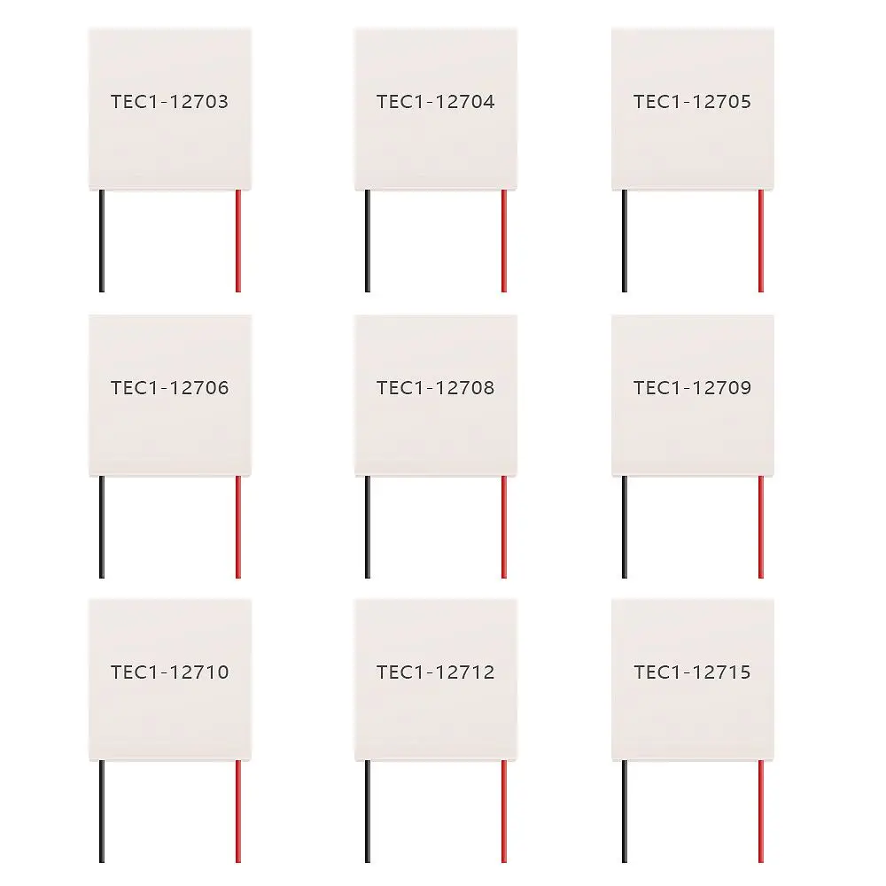 Полупроводниковый TEC1-12730 30*30/40*40 12V Термоэлектрический охладитель