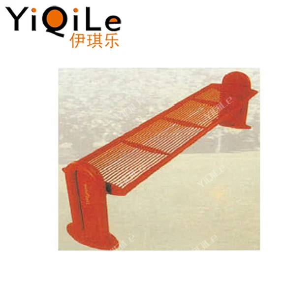 Newest garden public waiting chair outdoor long wood benches cast iron garden bench