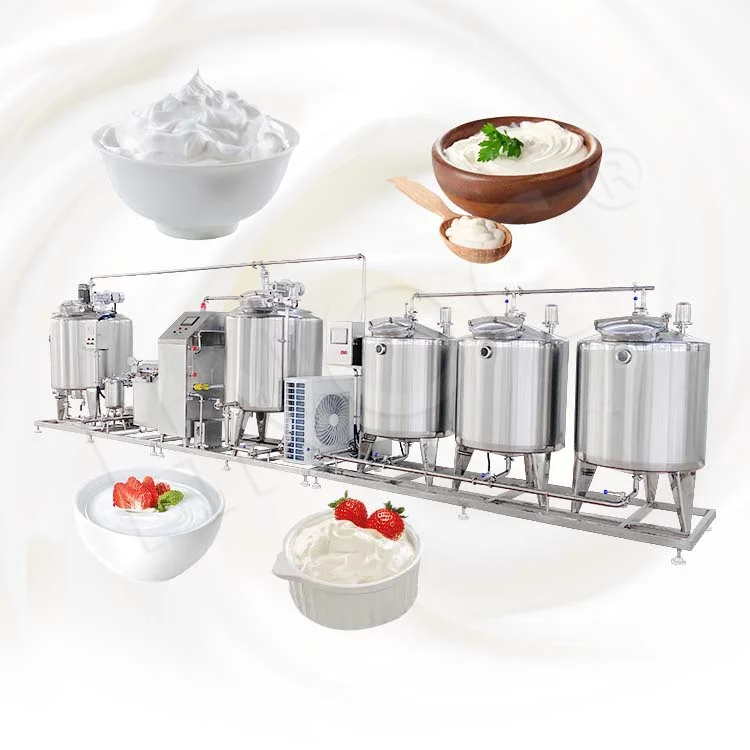 HNOC Small Fresh Milk Process Pasteurizer Homogenizer Machine Yoghurt Production Line Price