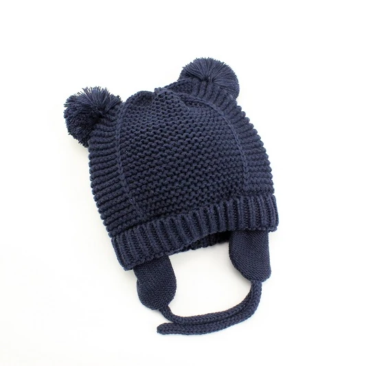 Newborn Baby Small Hat Winter 2022 Toddler Knitted Hat Boy Girl Children Baby Hat Winter