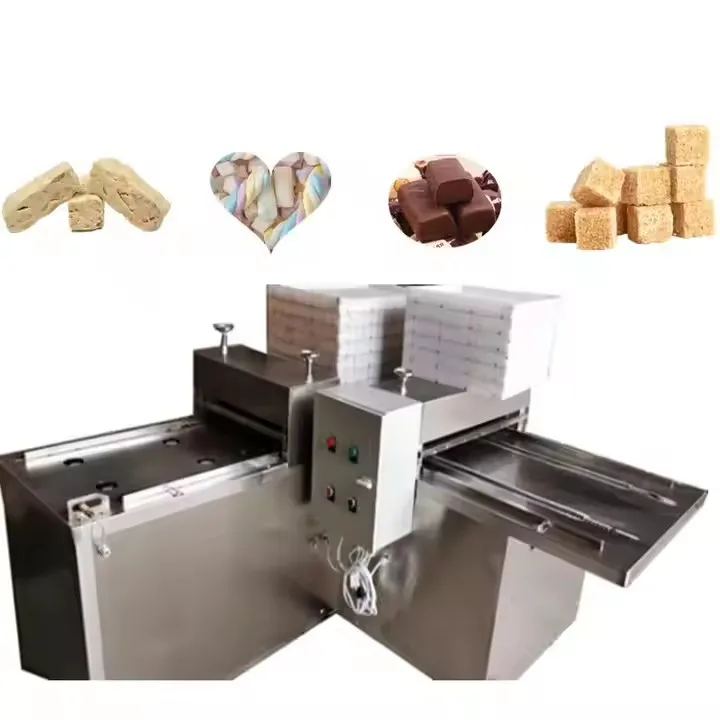 marshmallow cube cutter/automatic nougat cutter/Caramel Candy Cutter Machine For Sale