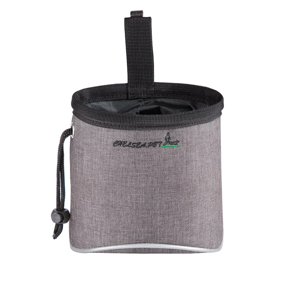 hands-free puppy training pouch adjustable waistband dog treat pouch