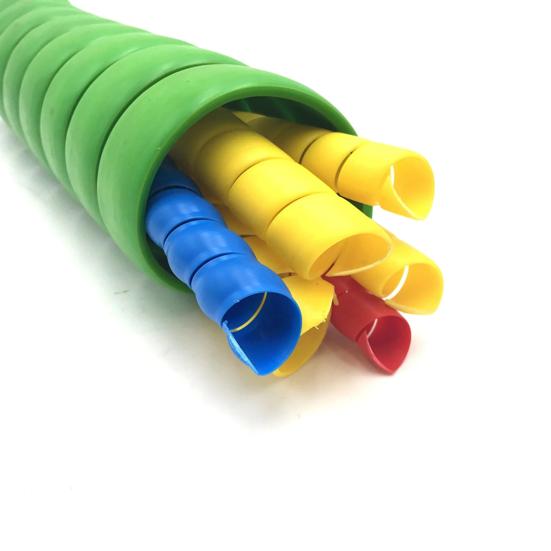 PTFE PFA ETFE FEP Spiral Cut Cable Wrap tubing