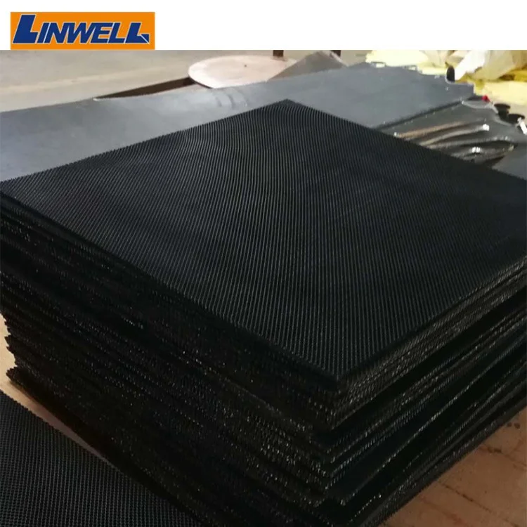 black coating aluminum honeycomb core for traffic lights guiding net