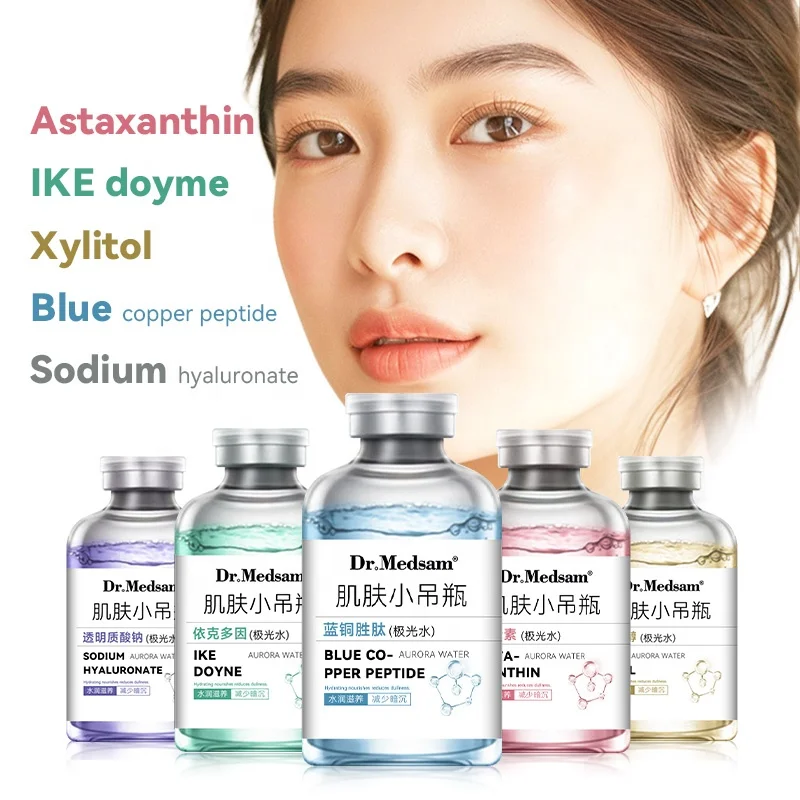 Facial Jet Aqua Solution Kit Moisturizer Facial Skin Recovery Oxygen Microneedling Serum