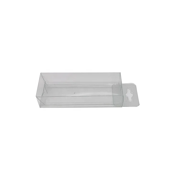 Transparent Folding Empty PET PVC clear Plastic Gift