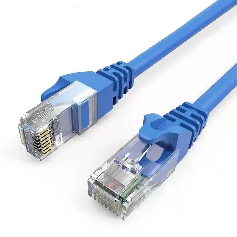 Utp Rj45 Штекерный разъем кабель для лифта медный Lan Cat6 чистые сетевые кабели из ПВХ или