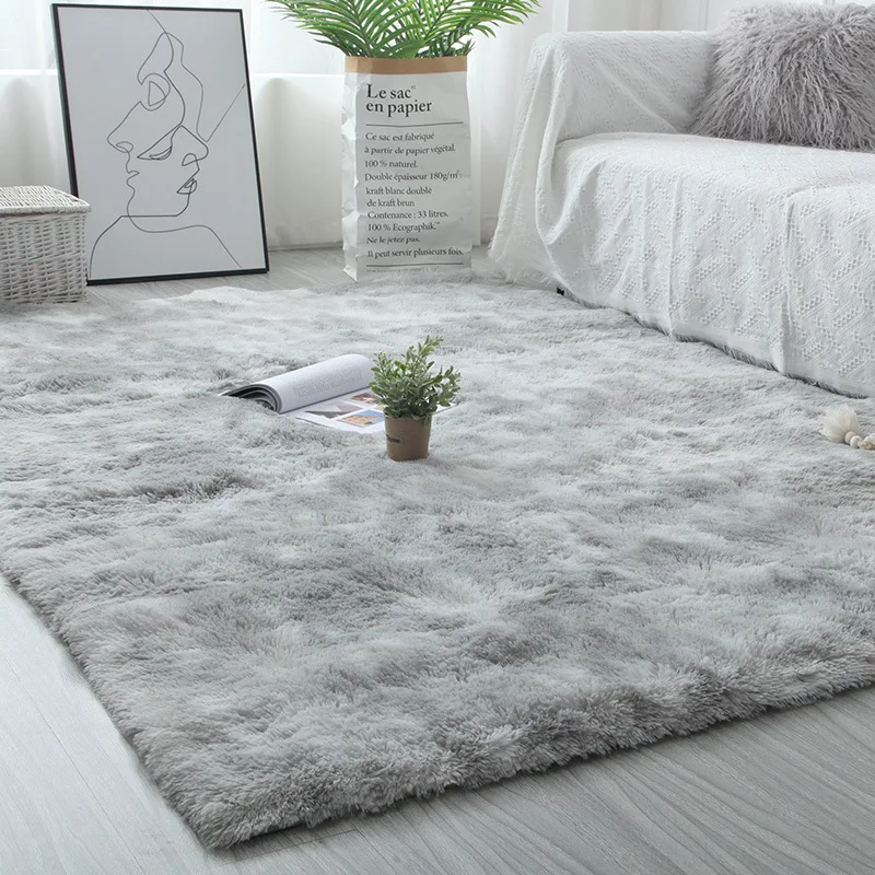 Good Quality Bedroom Living Room Carpet for Bedside Coffee Table Sofa Home Luxury Area Prayer Anime Rug with Tie Dye Gradient