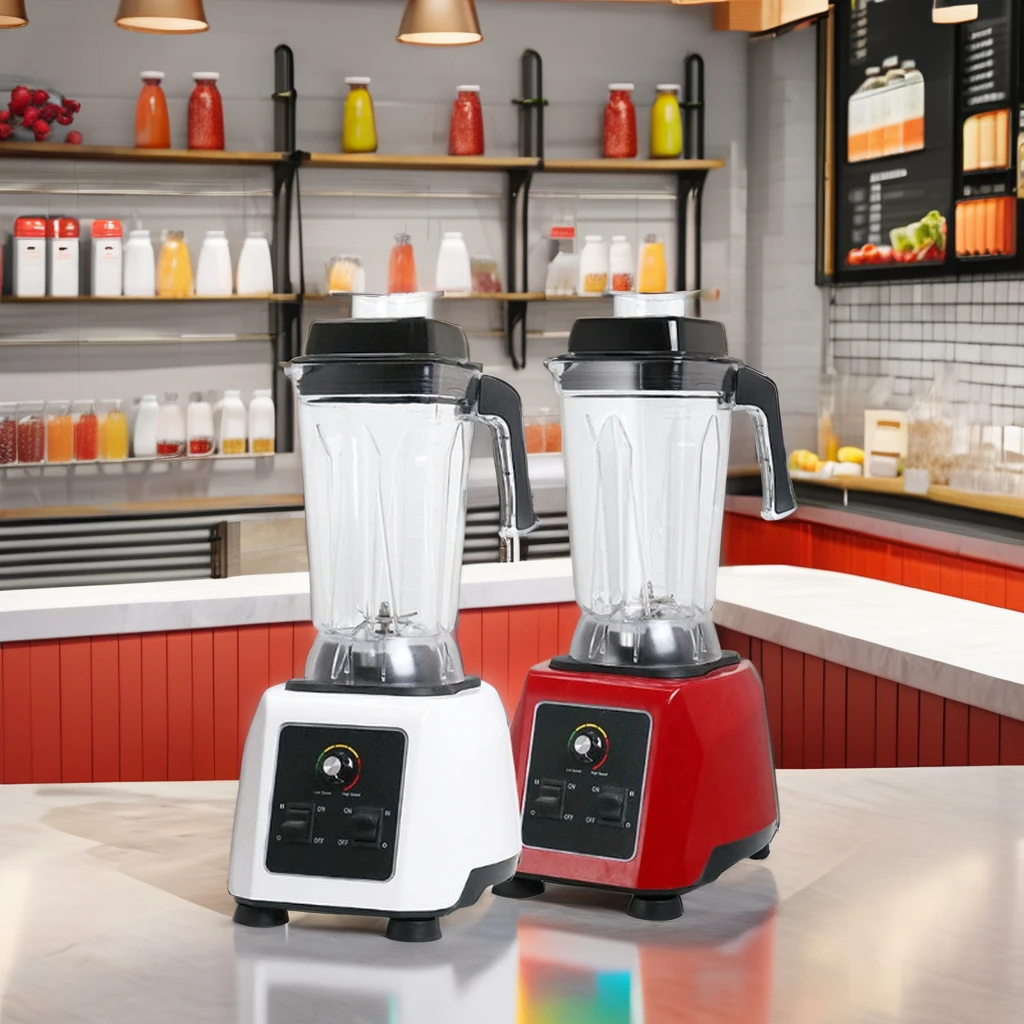 Customized 2.5L Commercial Electric Fruit Food Processor Ice Crusher Heavy Duty Multifunctional 2 in 1 Blender Machine