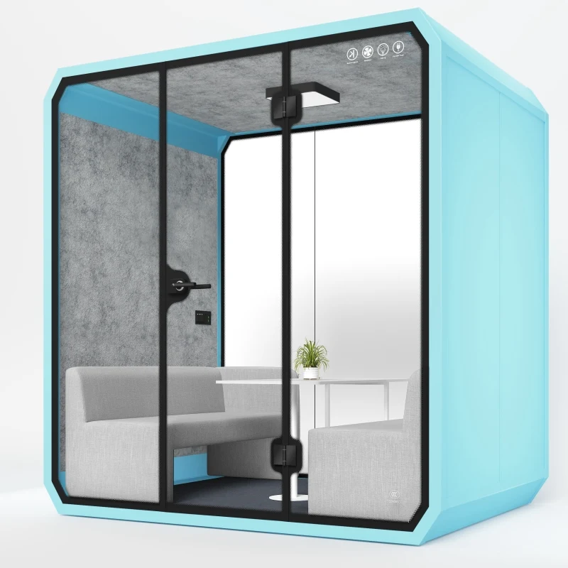 big space work space office pod sound proof phone booth individual work pod soundproof pods for work