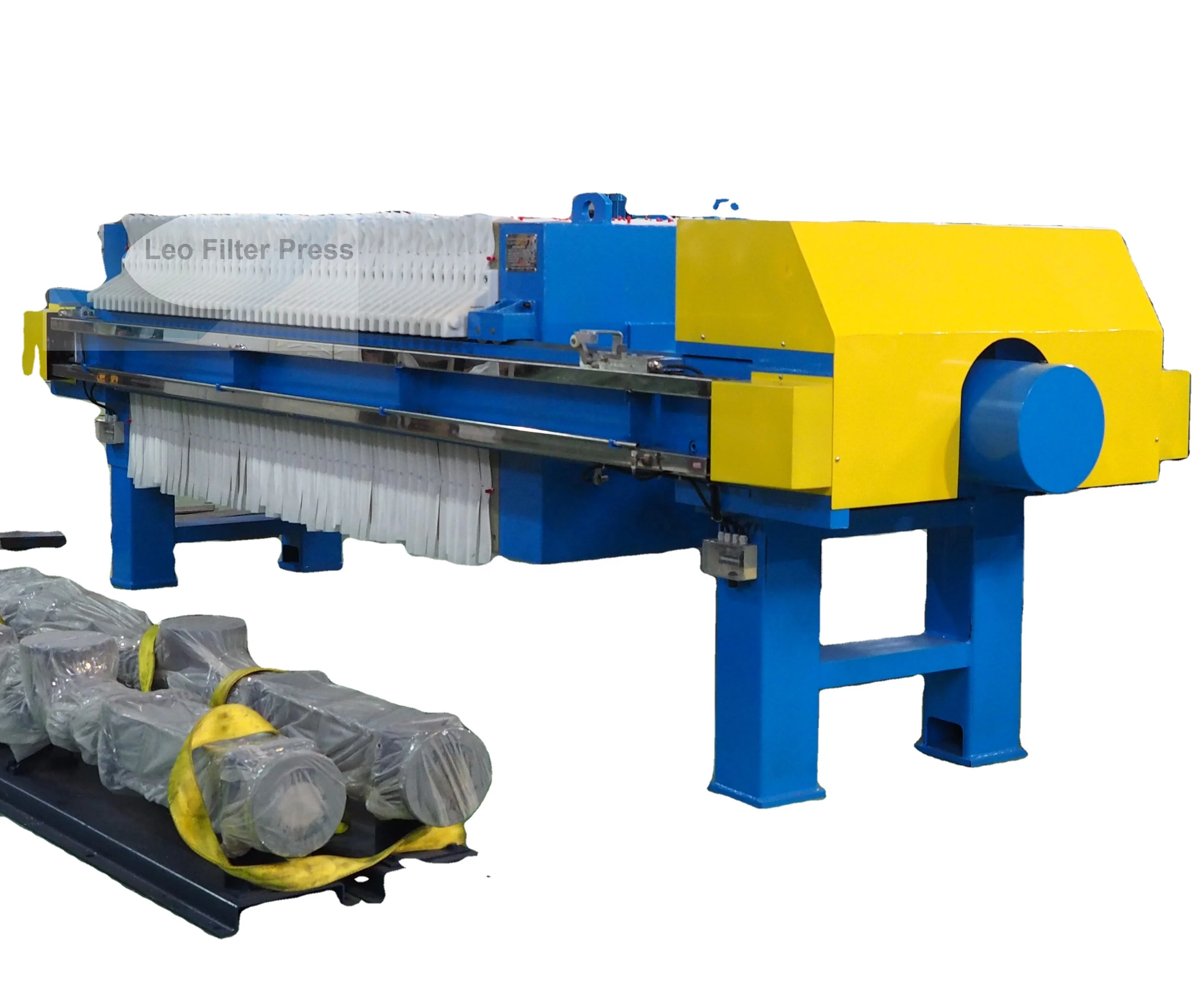 Automatic Filter Press,Automatic Operation Membrane Plate and Frame Filter Press from Leo Filter Press,Manufacturer from China