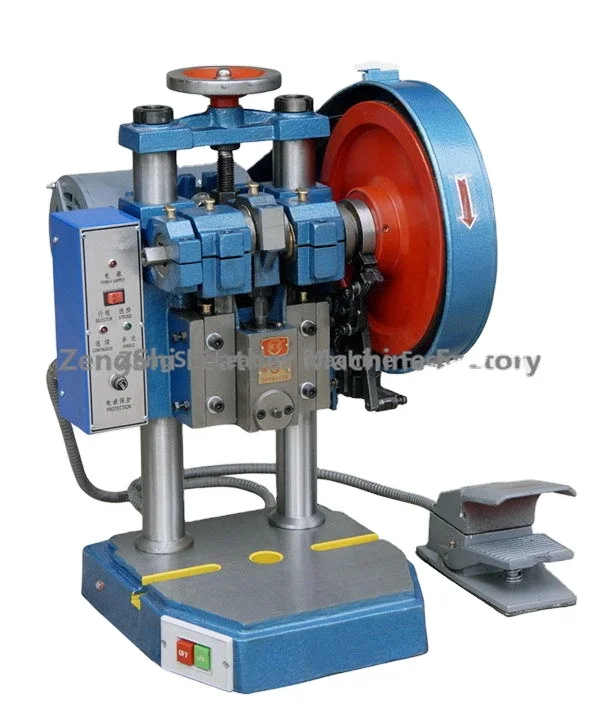 Cheap newest leather punching perforating machine