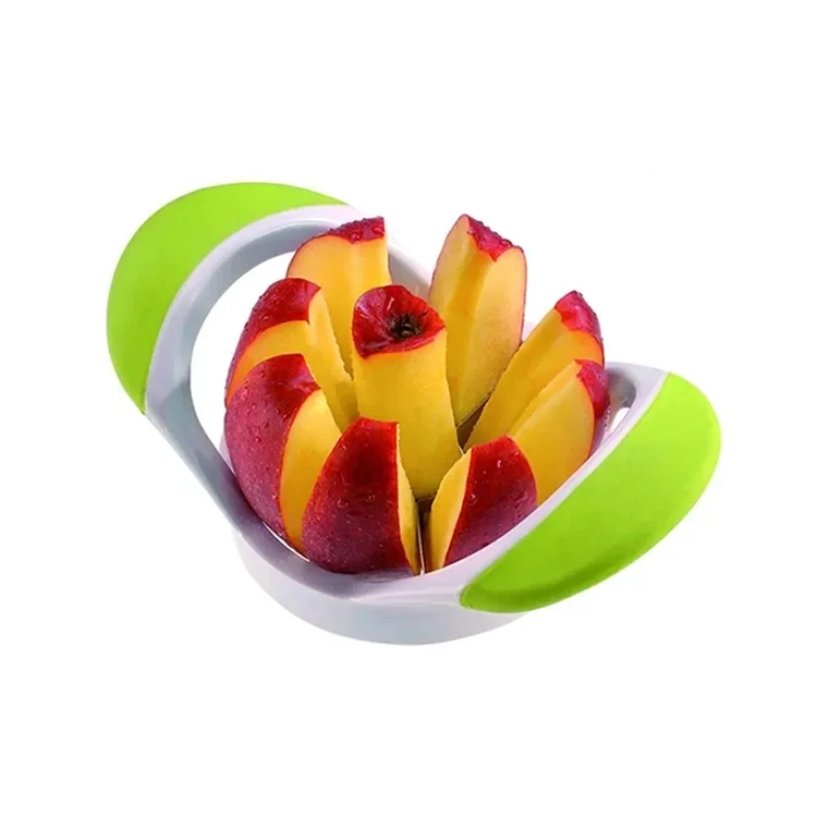 Apple Slicer Apple Cutter Fruit Cutting  Sharp Stainless Steel Blades & Ergonomic Plastic Handle Apple Corer