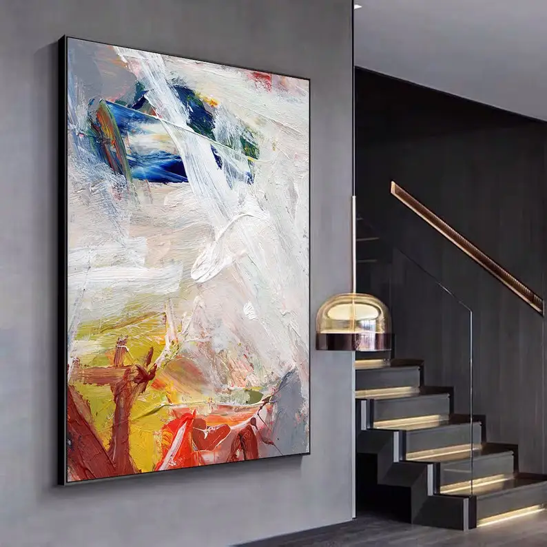 Modern Abstract Art Painting Wall Art Canvas Oil Paintings for Living Room Home Decor