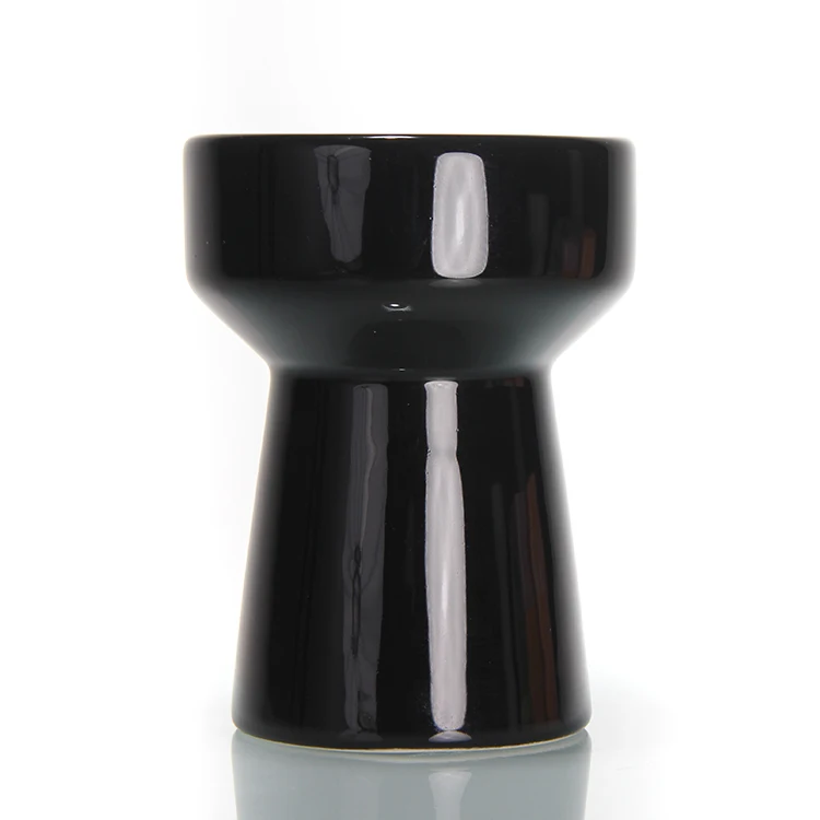 Recycled Orange Ceramic Candle Container For Candle Making