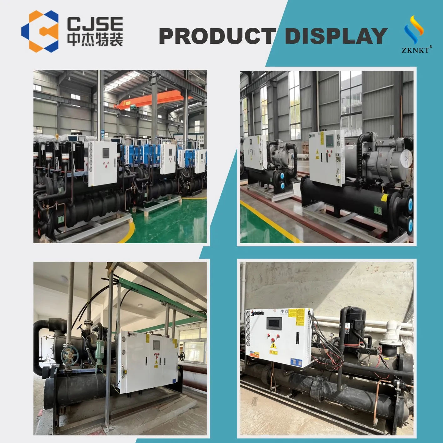 CJSE customized industrial chiller manufacturer water cooler chillerser ice bath with chiller