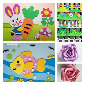 MTPB-EVA4 foam shapes sticker for child diy