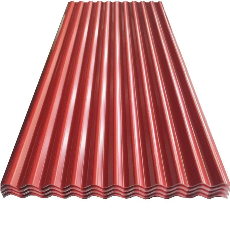 Cheap 1mm Thickness Zinc Color Coated Corrugated Roof Sheet 2.4 White Corrugated Iron Sheets Roof Corrugated Board