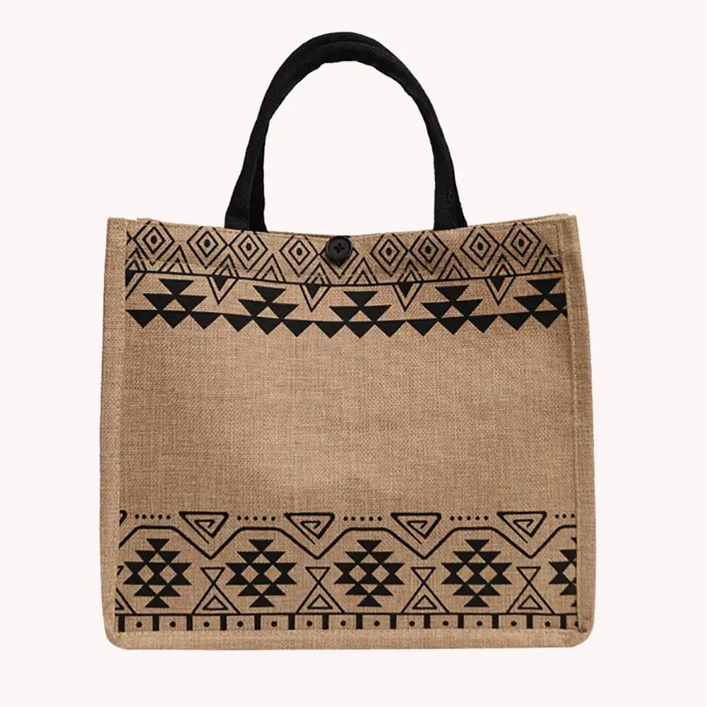 High Quality Reusable and Eco-Friendly Jute Bag Cotton Customize Large Bags With Logo