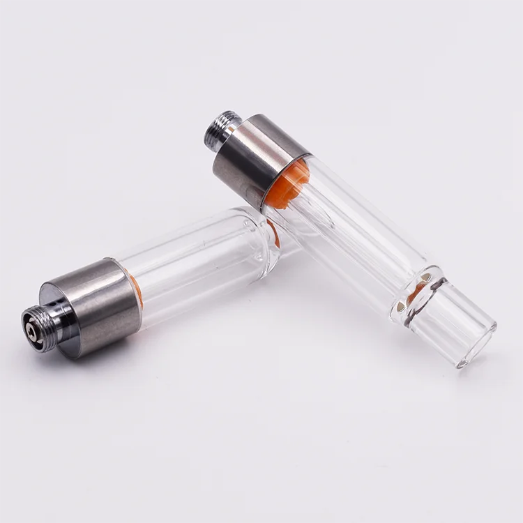 All Glass Cbd Cartridge Lead Free Vape Cartridge Pure Ceramic Coil Heating 1Ml Vape Pen