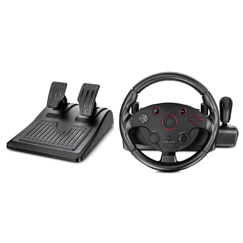
Factory private mode 270 degree steering angle racing steering wheel for PS4/PS3/XBOX ONE/XB360/PC 