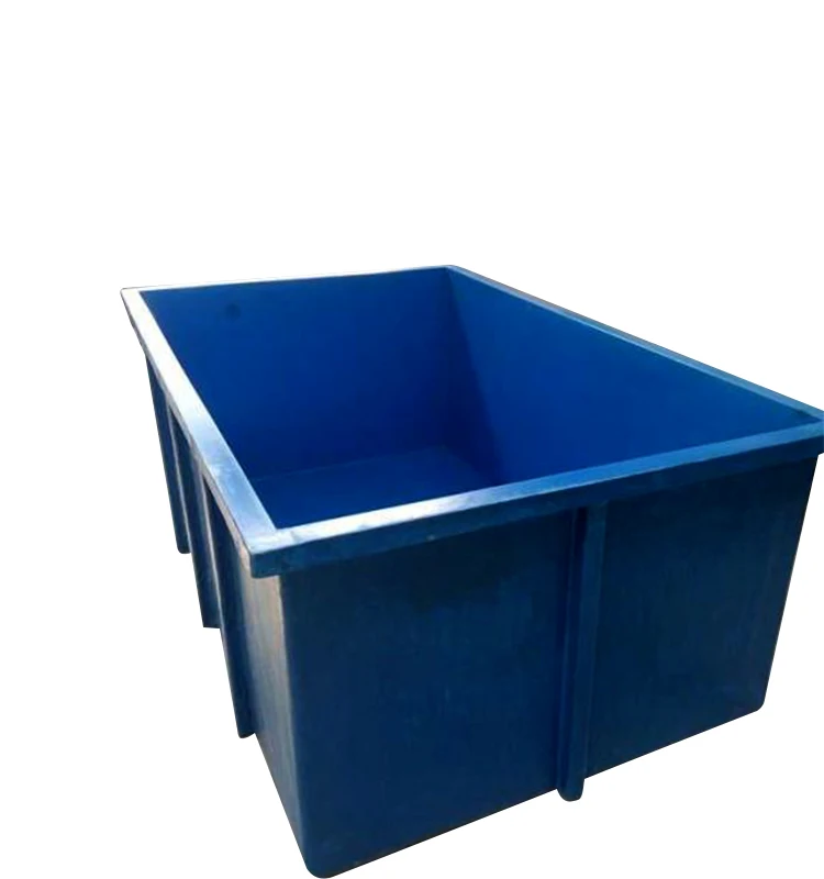 Big capacity aquaculture FRP fiberglass fish tanks round fiberglass ponds