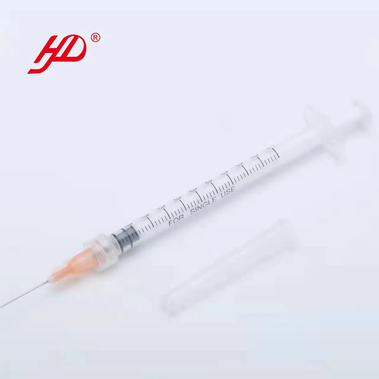 Hongda factory direct commercial 1ml 3ml 5ml10ml 20ml 60ml Disposable Lure lock injection Syringes with or without needles