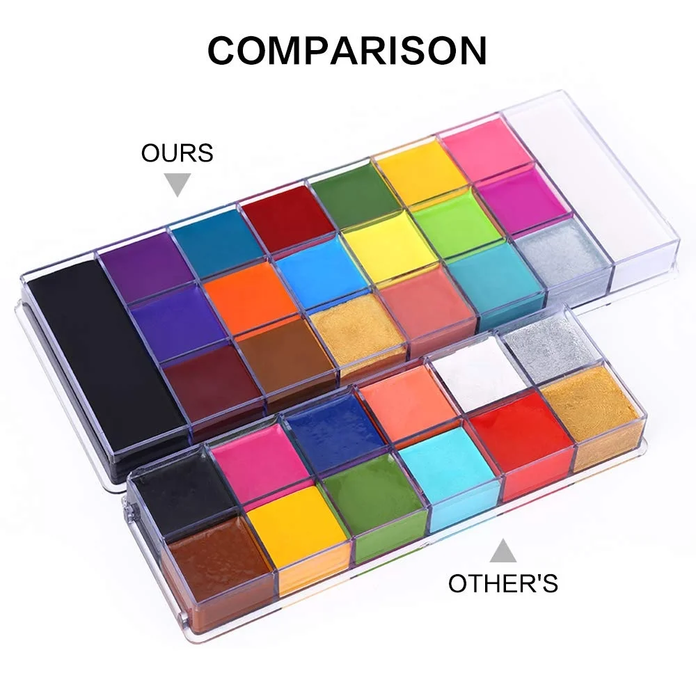 Wholesale High Quality Face Paint Waterproof Oil Control Painting Body Painting