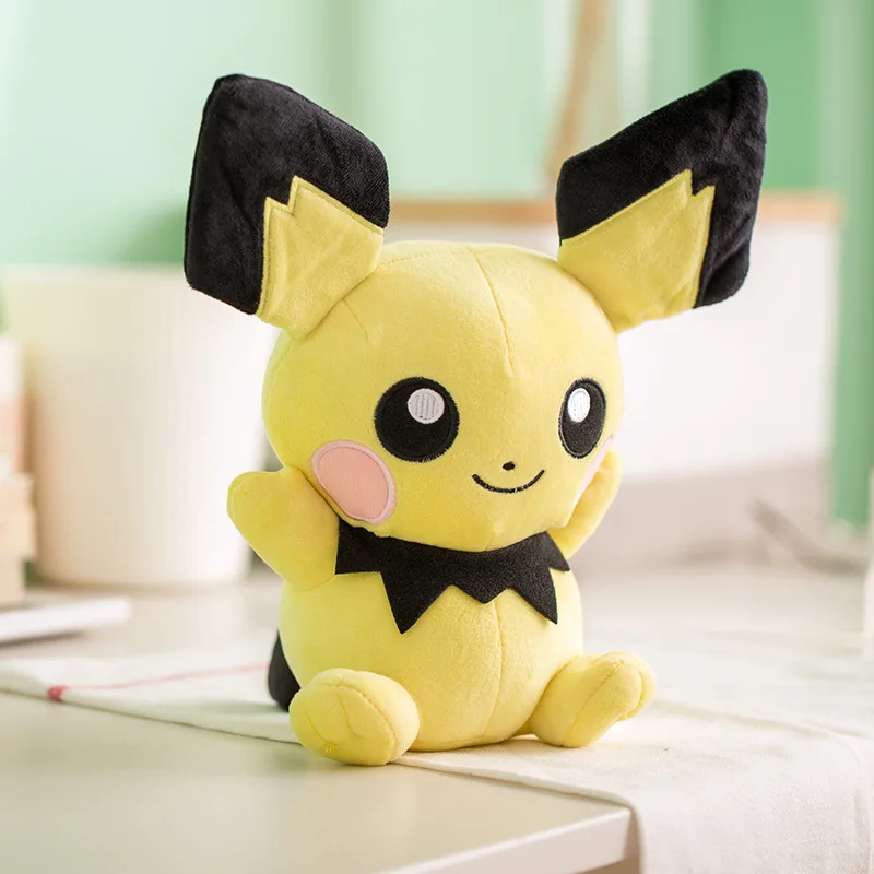 Pokemoned Plush Toys Pikachu Stuffed Animal Doll Eevee Charmander Bulbasaur Squirtle Psyduck Snorlax Lapras Xmas Kids Gift Toys