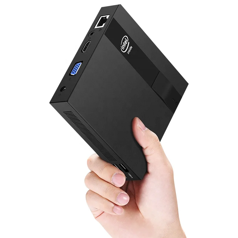 Mini PC J3455 Quad-core 8GB DDR3L 512GB M.2 SSD 2.4/5.0G WiFi Blue-tooth4.0 VGA 4K 4*USB Type-C