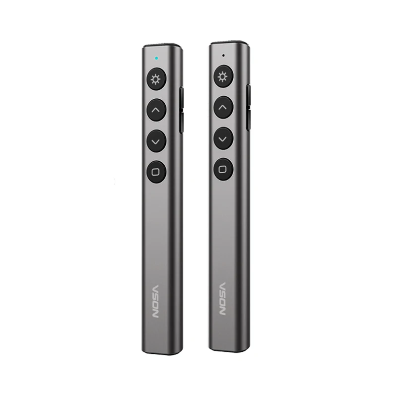 RF 2.4 GHz <1mW Powerpoint Presentation Remote Control Red Laser Pointer N35