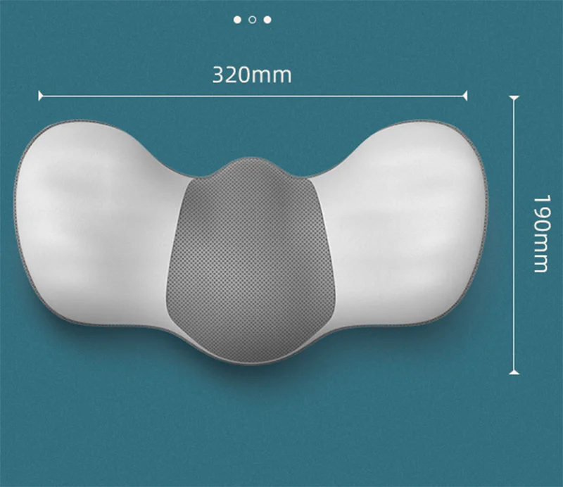 Folding Wholesale Massage Pillow vibration With Heatable Neck Massage pillow back massager pillow