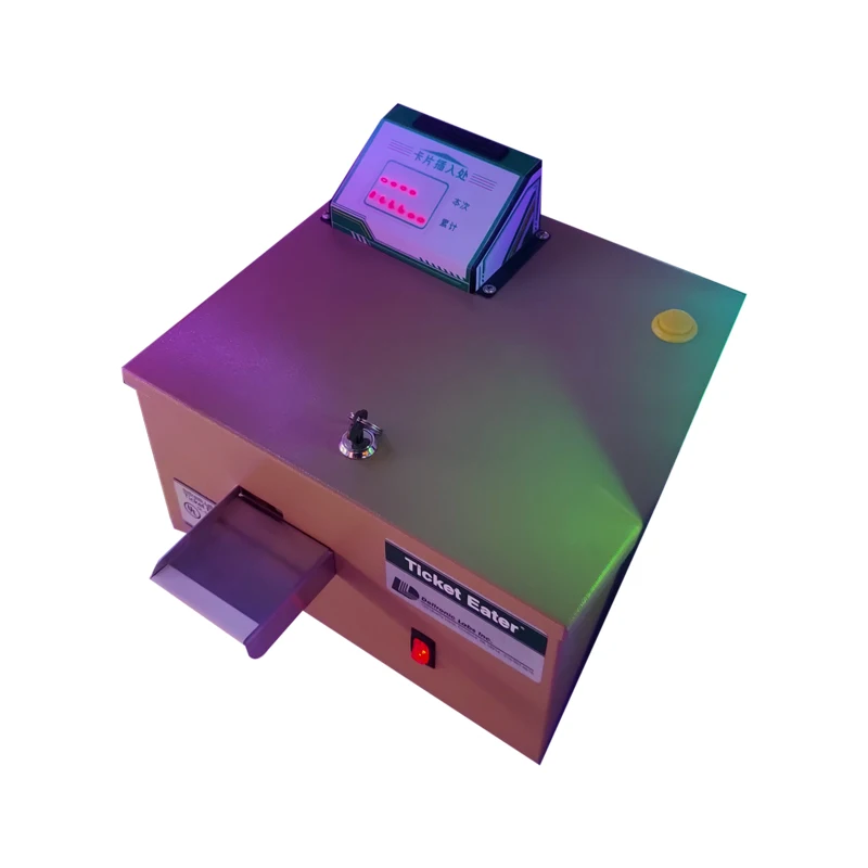 Hotselling Amusement Park Card Management System Arcade Game Machine Counter Desktop Mini Ticket Eater For Game Center For Sale