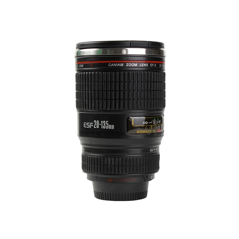 
400 мл Творческий Термокружка Из Нержавеющей Стали в виде объектива камеры/чайные чашки Путешествия Термо Кружка для кофе 