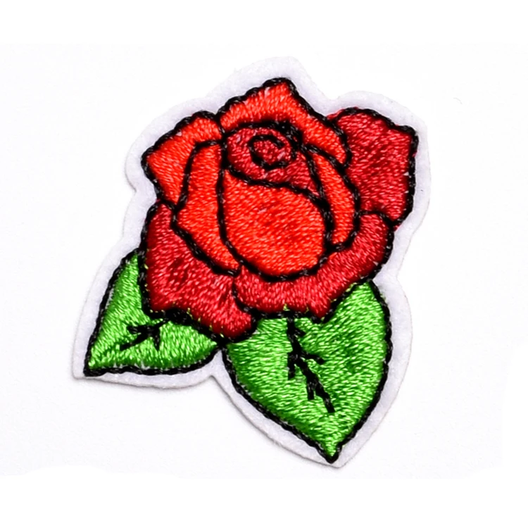
Motorcycle Diamond Iron On Cheap Woven Custom Sequin Fashion Cloth Patch Flower 