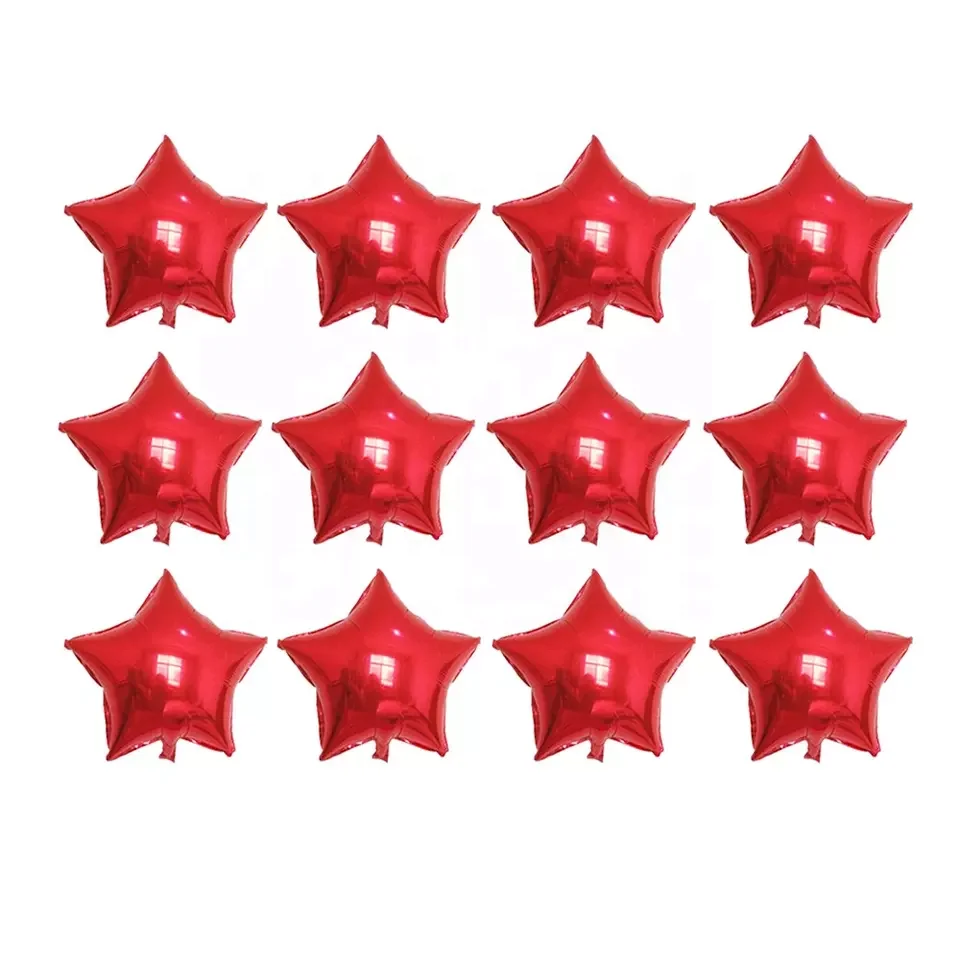 5 10 18 24 inch inflatable birthday party decorations rose gold helium star shape foil balloons