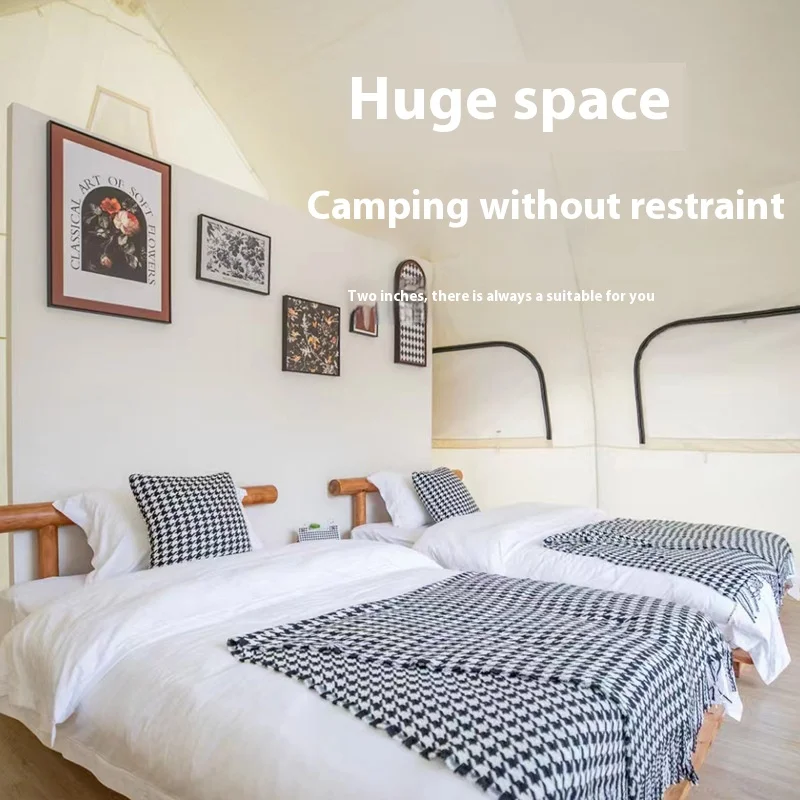 African safari tent hotel desert tent triangle canvas resort hotel desert tent for camping