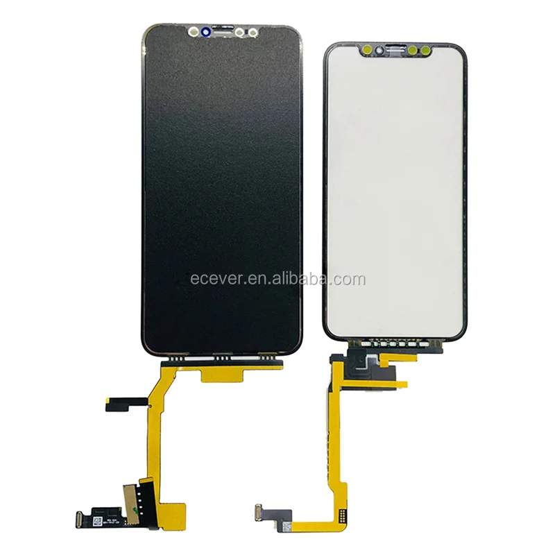 
Long Cable Touch Screen Digitizer Without or with OCA for iphone X XS MAX Refurbish Regeneration 