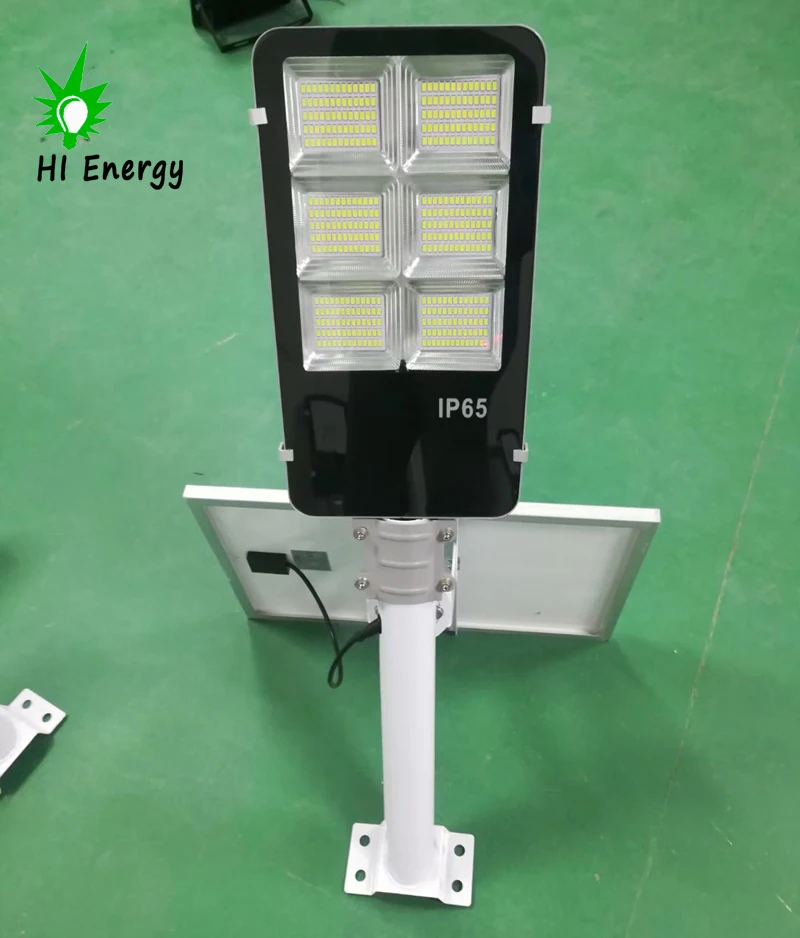 HiEnergy Aluminium Split 300w solar led street light outdoor guangdong solar street light manufacturer