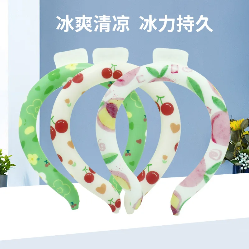 Custom TPU/PCM neck cooling ring wearable cooling neck wraps ice neck ring