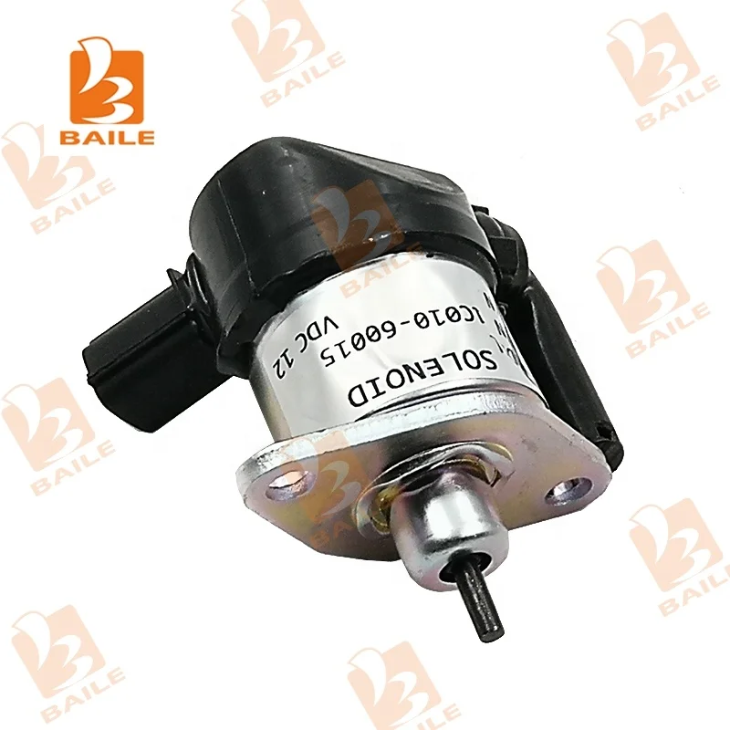 New Engine Parts 6680749 1C010-60015 12V Fuel Stop Solenoid V3300 V3600 Shut Off Solenoid For Kubota V3300 Tractor
