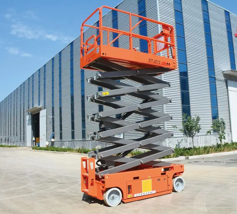 Top supplier 13 to 59ft Lift Platform Foldable Scaffolding Platform Manual Lifting Platform With Battery Powered Scissor