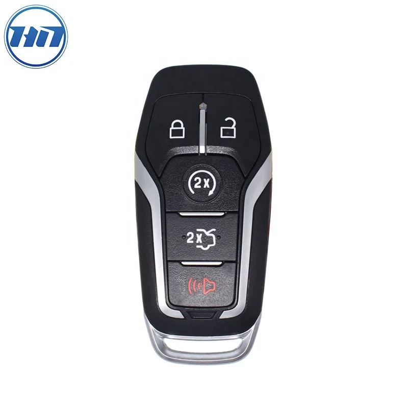 Original keyless remote auto key  with 4+1 button 903MHz HITAG49 transponder chip for Mustang